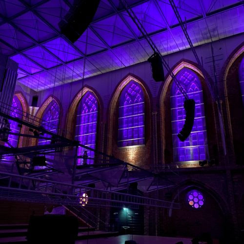 Konzertkirche erstrahlte am 28.02.2021 im Lichtspiel