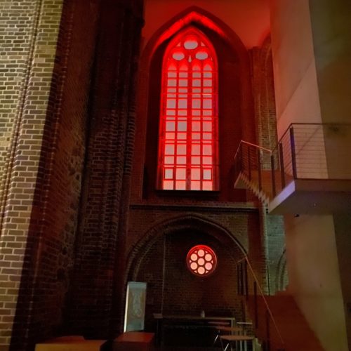 Konzertkirche erstrahlte am 28.02.2021 im Lichtspiel